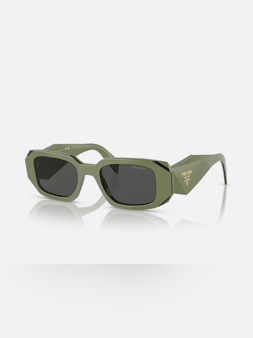 PRADA PR17WS Symbole Women's Green Sunglasses